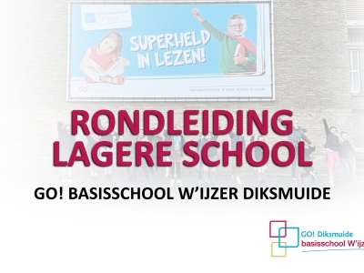 GO! basisschool W'IJzer Diksmuide: filmpje rondleiding lagere school GO! basisschool W'IJzer Diksmuide: filmpje rondleiding lagere school