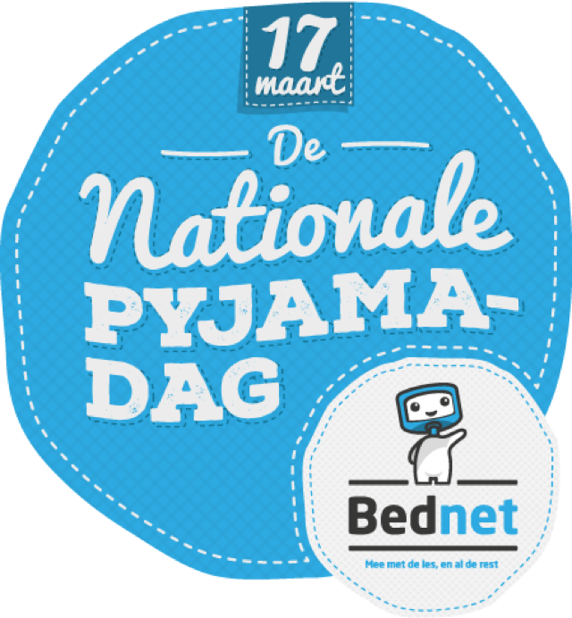 De Nationale Pyjamadag van Bednet op vrijdag 17 maart 2017