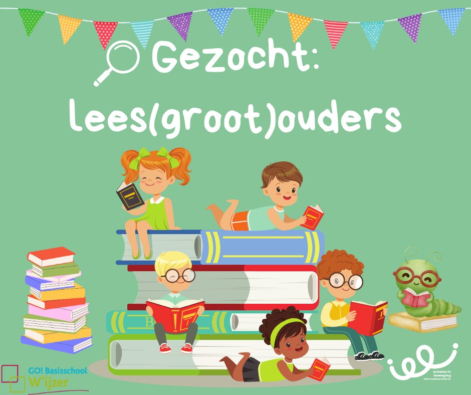 Gezocht lees(groot)ouders voor onze jongste lezers