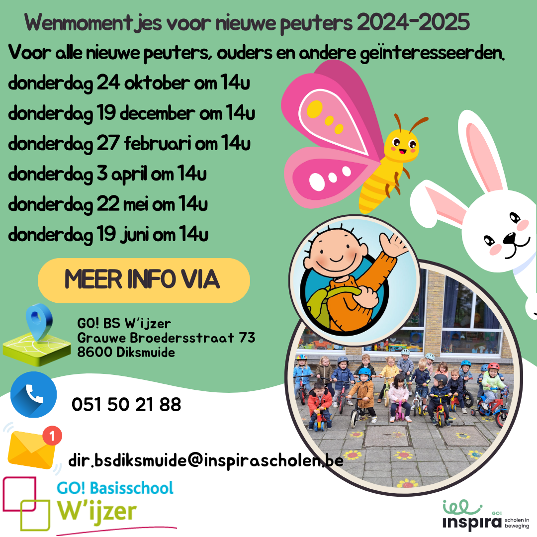 Wenmomenten peuters 2024-2025